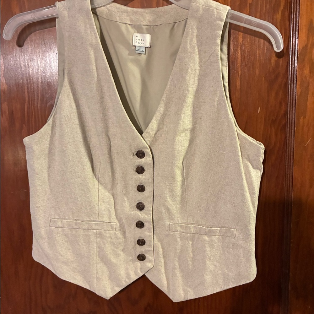 a new day Light Tan Women's Vest